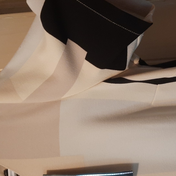 Dorothy Perkins geometric neutral colour shift dress size 10 - Picture 3 of 7